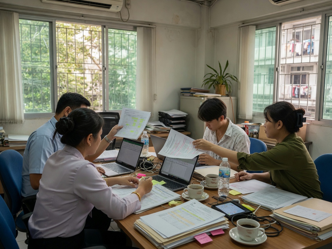 A mixed-role AI Coaching session — participants applying the same foundation to different work