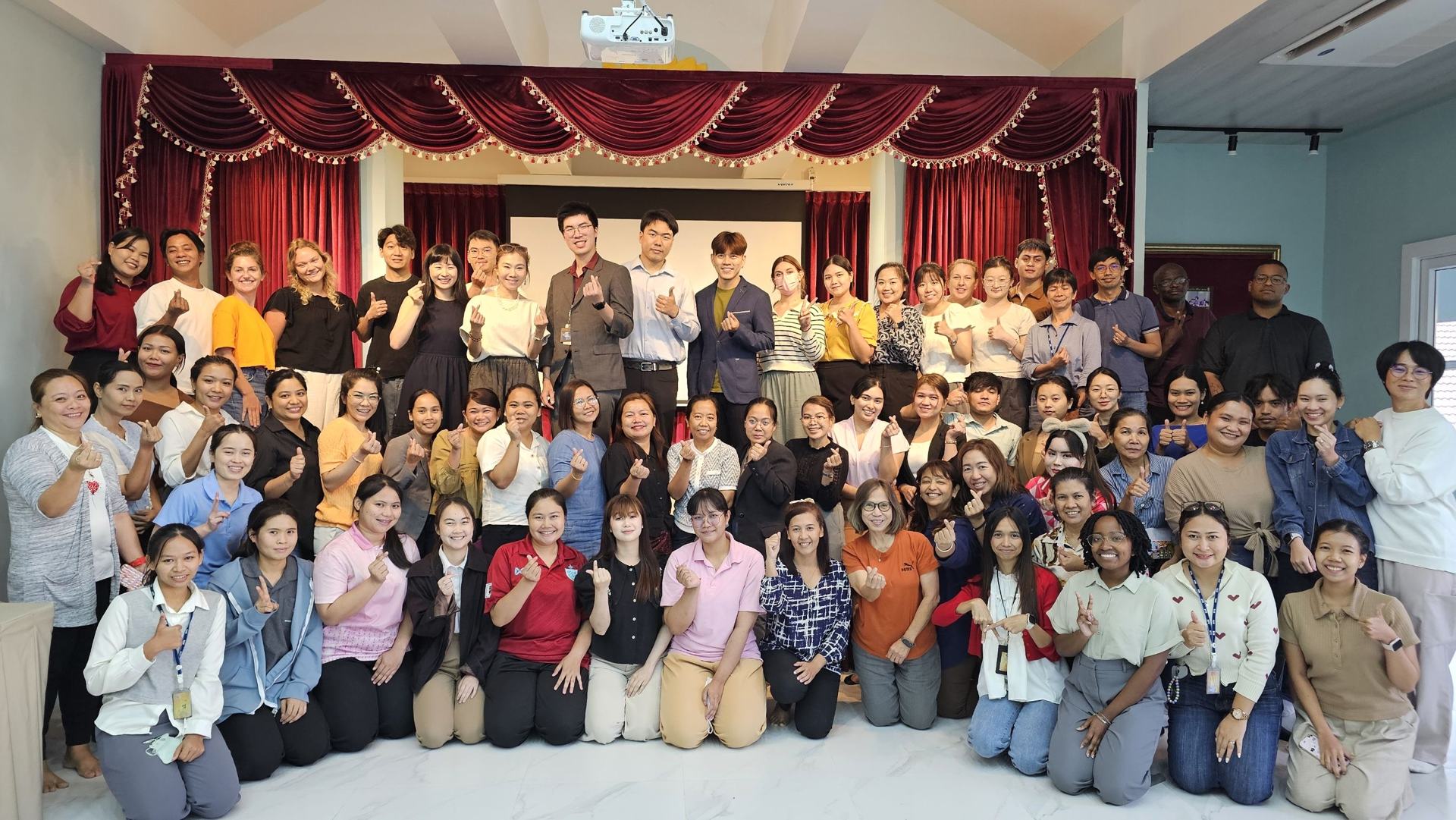 A full P1 Thailand facilitation workshop cohort